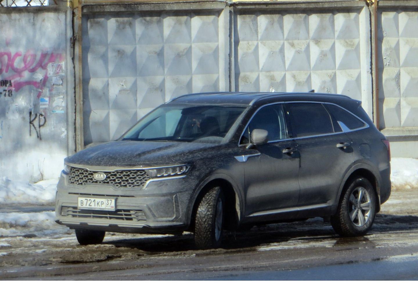Автомобиль госномер В721КР37