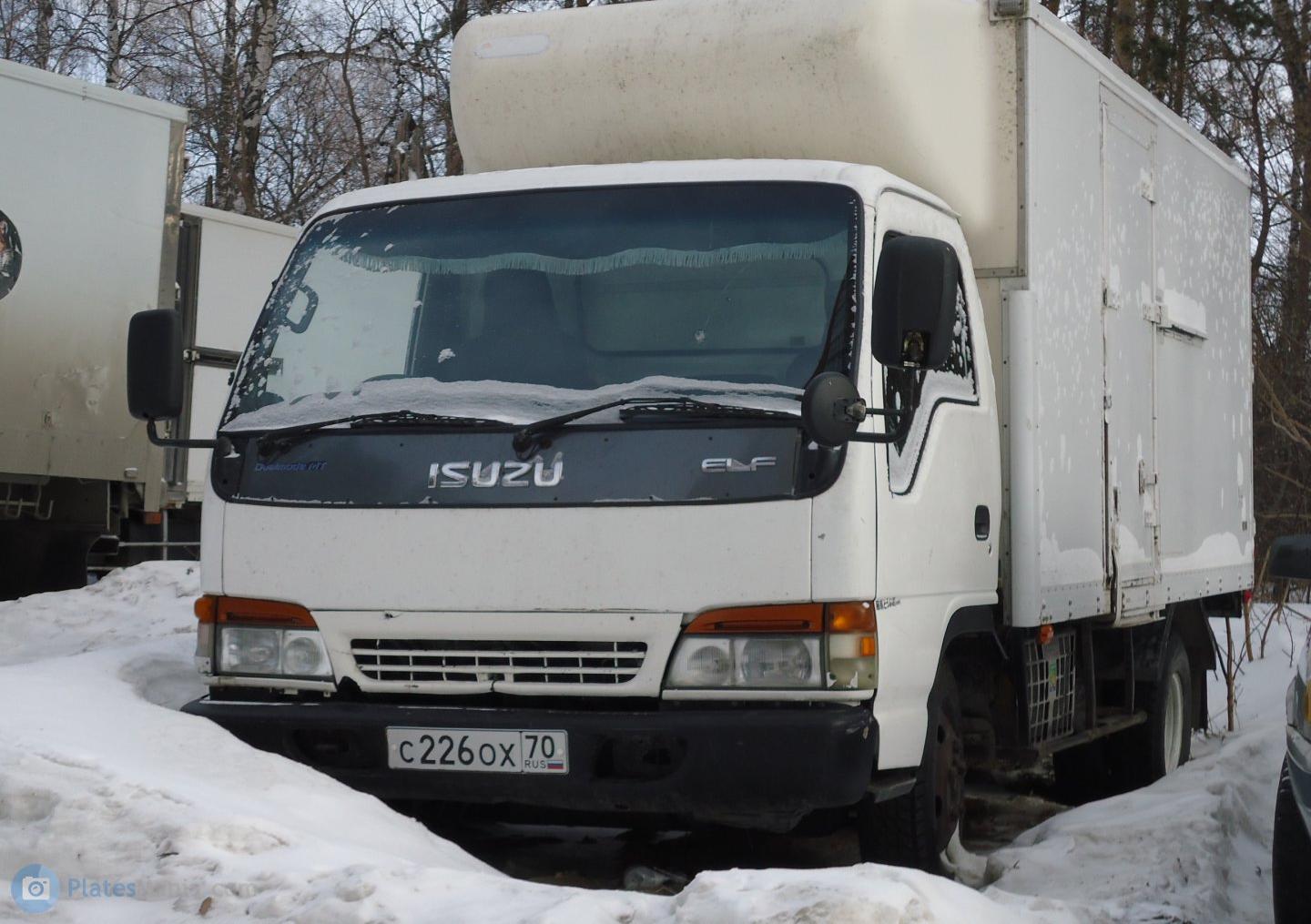Автомобиль госномер С226ОХ70