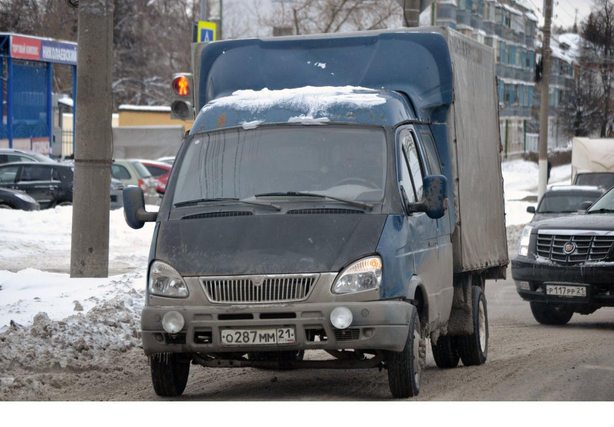 Автомобиль госномер О287ММ21