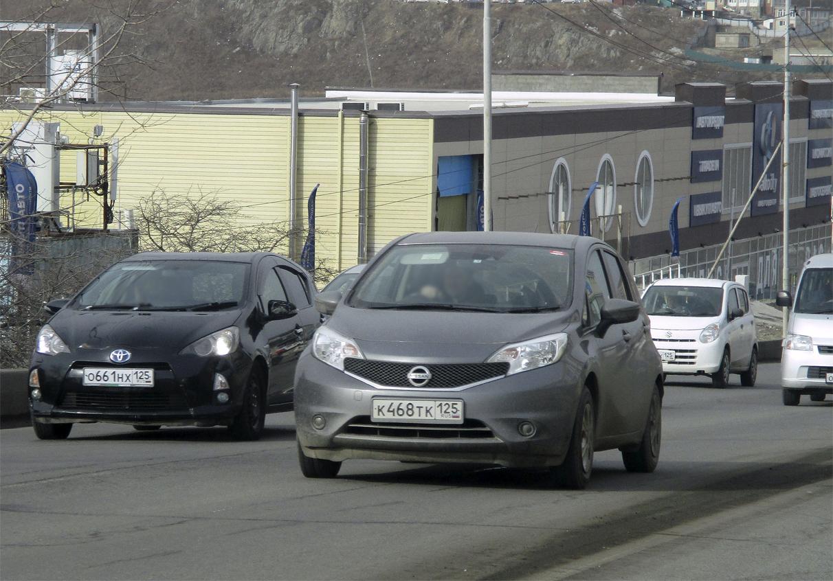 Автомобиль госномер К468ТК125