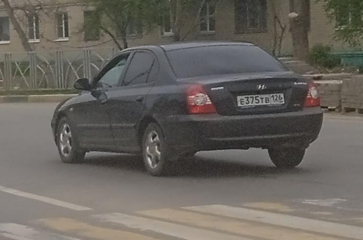 Автомобиль госномер Е375ТВ126