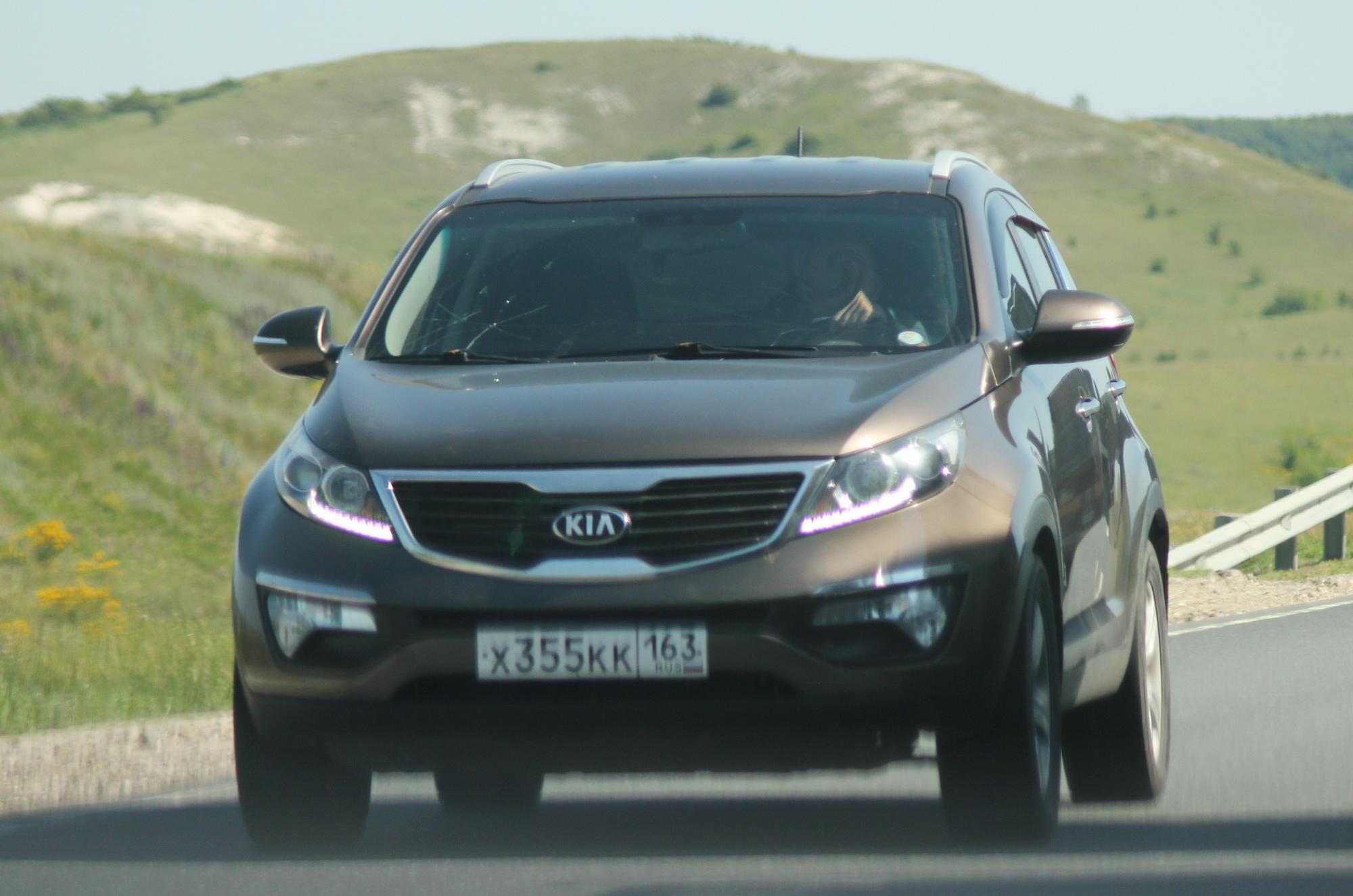 Автомобиль госномер Х355КК163