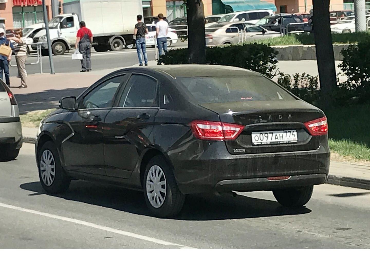 Автомобиль госномер О097АН774