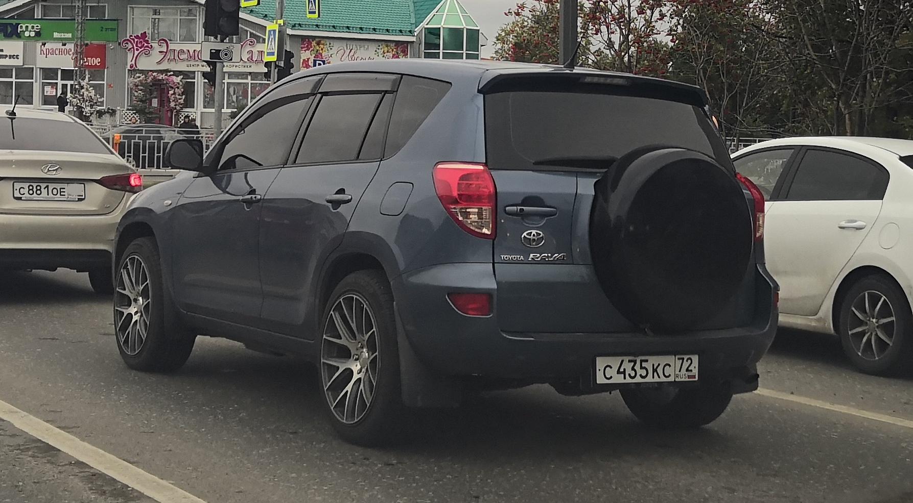 Автомобиль госномер С435КС72