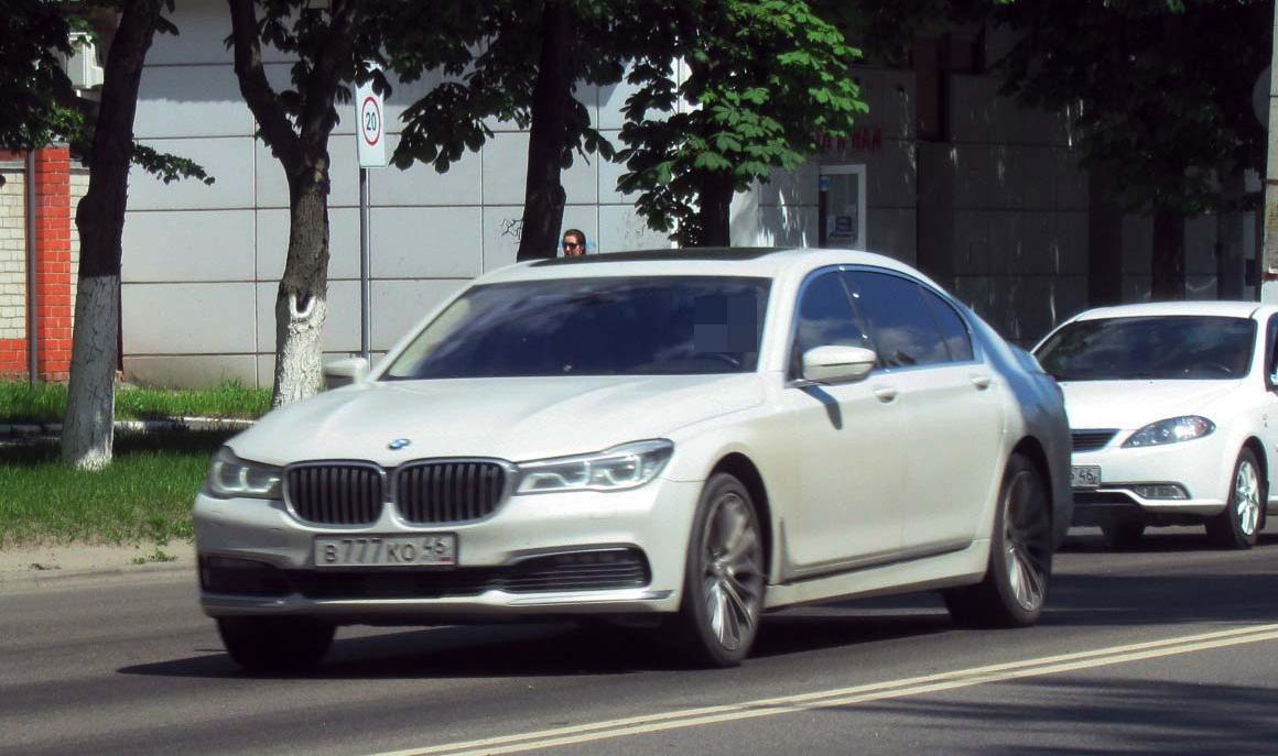Автомобиль госномер В777КО46