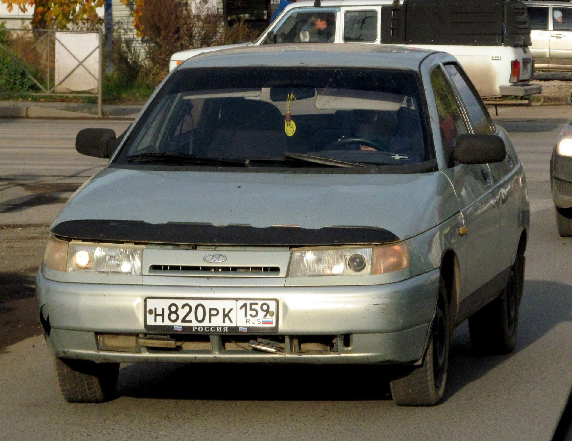 Автомобиль госномер Н820РК159