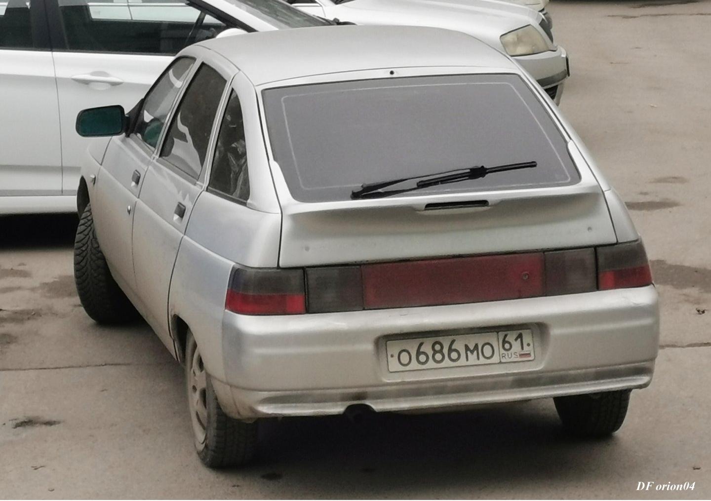 Автомобиль госномер О686МО61