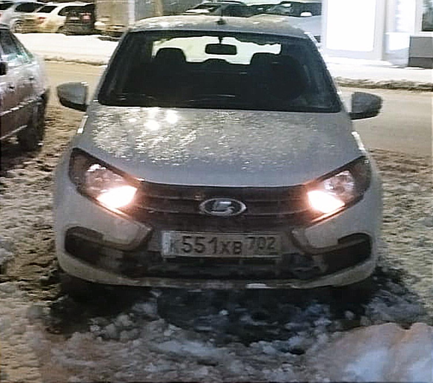 Автомобиль госномер К551ХВ702