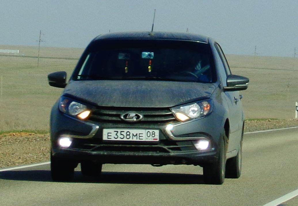 Автомобиль госномер Е358МЕ08