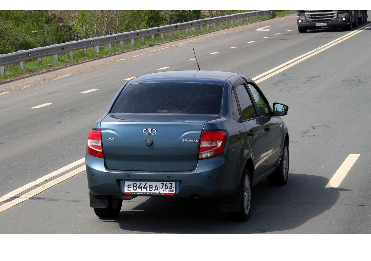 Автомобиль госномер Е844ВА763