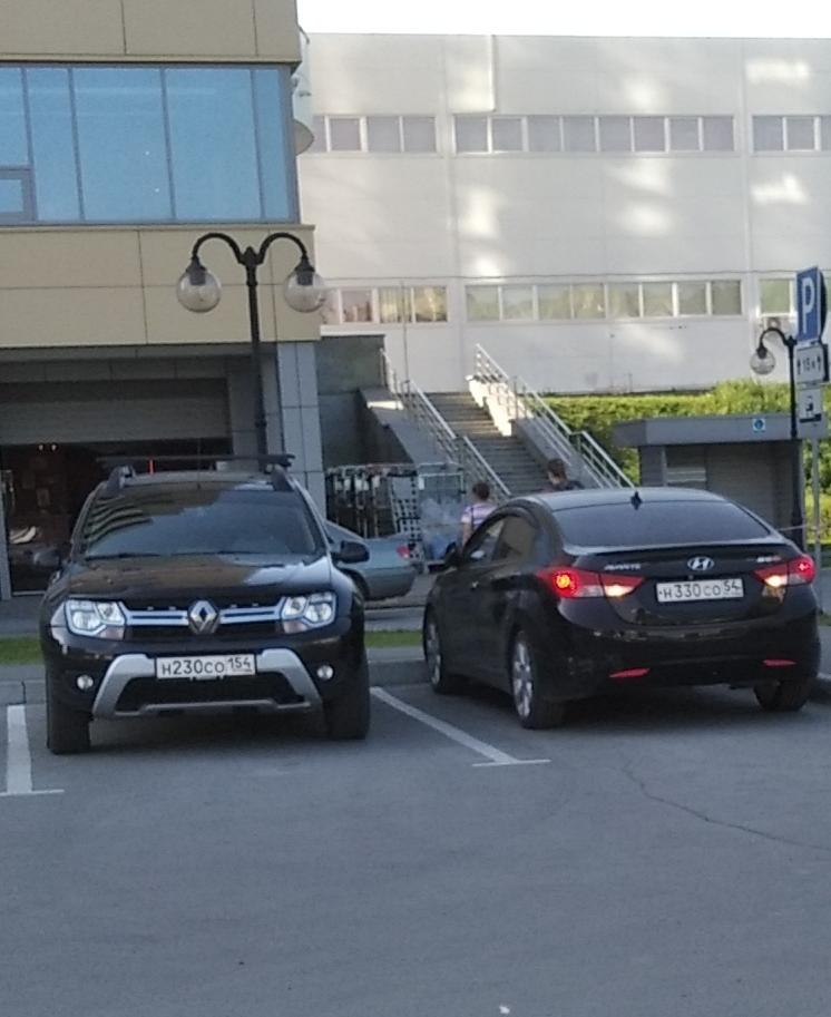Автомобиль госномер Н230СО154