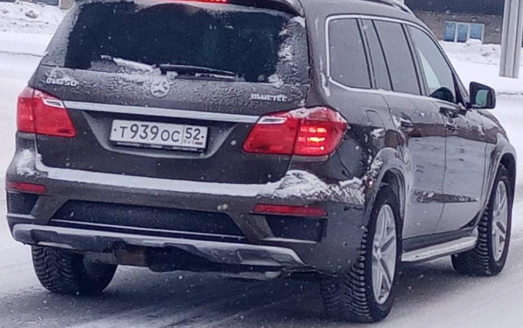 Автомобиль госномер Т939ОС52