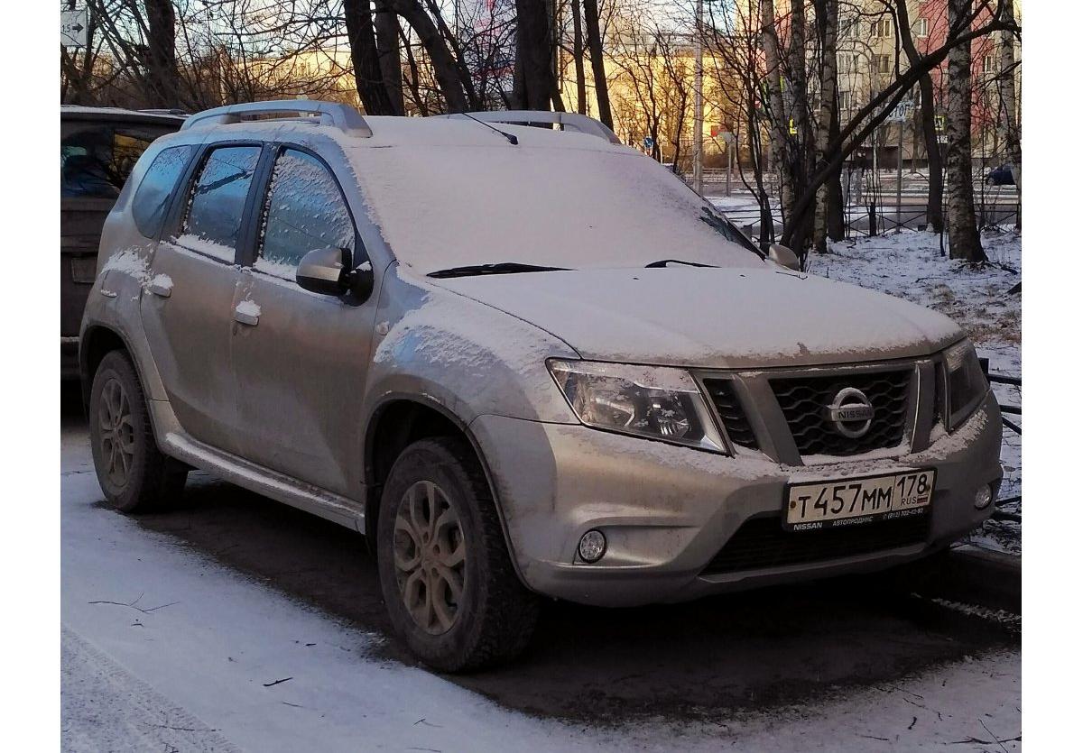 Автомобиль госномер Т457ММ178