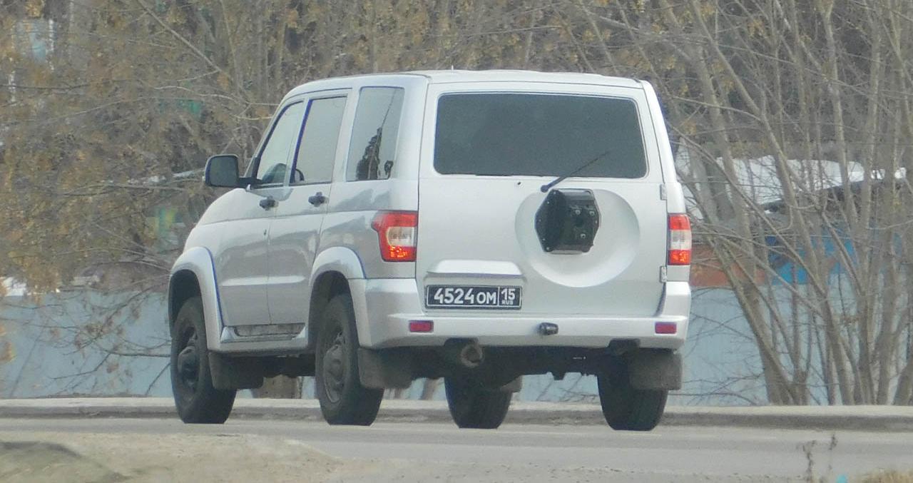 Автомобиль госномер 4524ОМ15