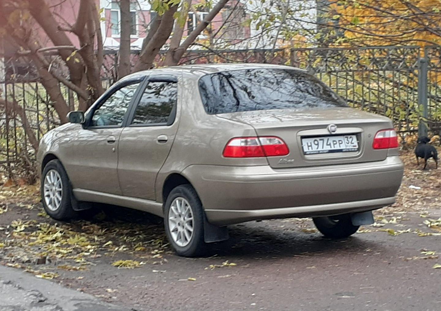 Автомобиль госномер Н974РР32