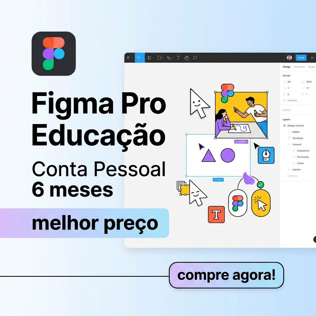👑 Figma Pro Education - Conta Pessoal 6 Meses com entrega manual 💎🚀 Conta