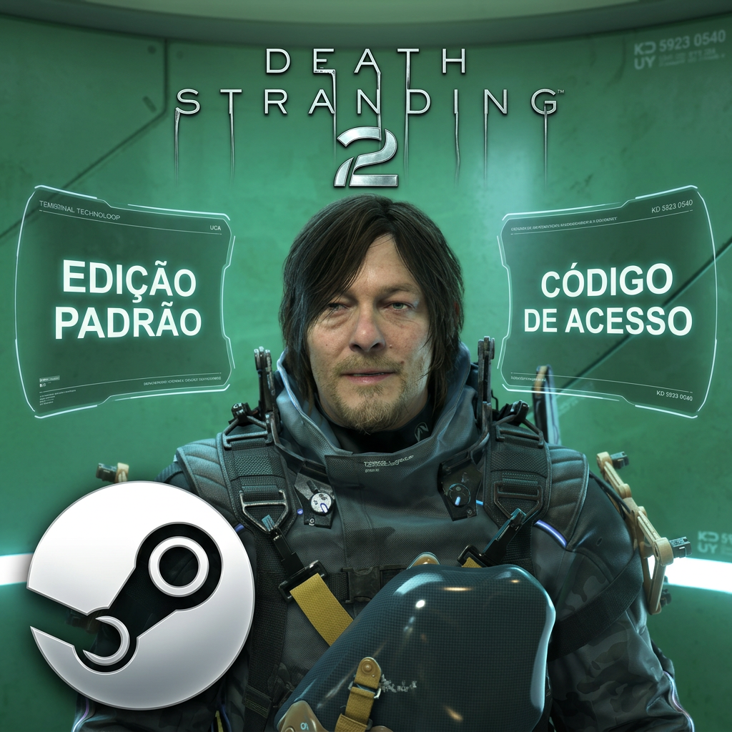 ✅ GARANTIA DE ATIVAÇÃO | Death Stranding 2 Standard | Chave Oficial Steam | Envio manual