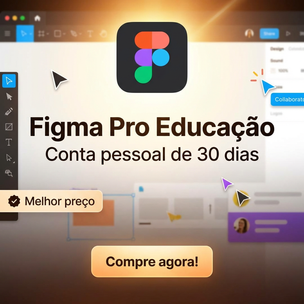 🌟 Conta Pessoal Figma Pro Education - 30 Dias de acesso 🎨📱 Conta
