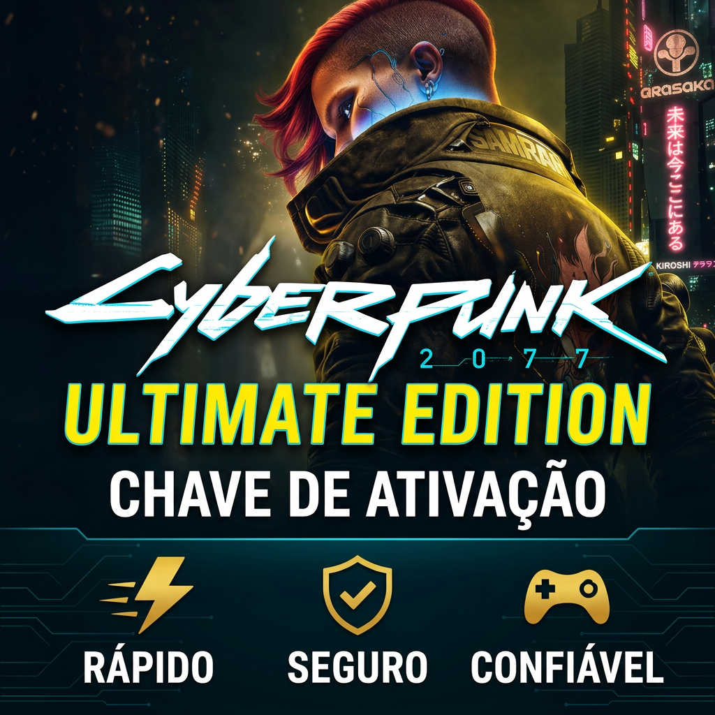 🛠️ Cyberpunk 2077 Ultimate · GOG Key · Ficha Técnica & Conteúdo · Envio manual