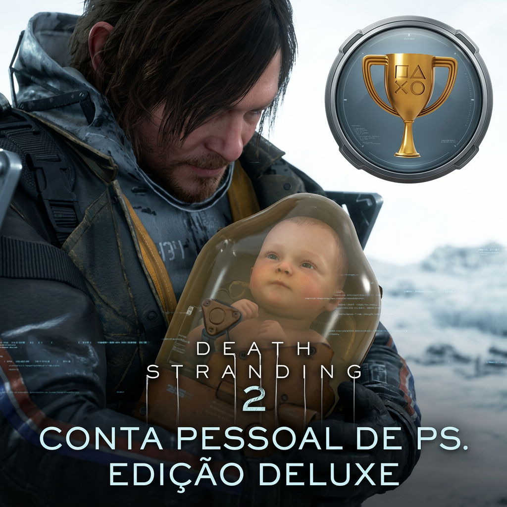 ✅ GARANTIA DE ACESSO | Death Stranding 2 Deluxe PS5 | Conta Pessoal | Envio manual