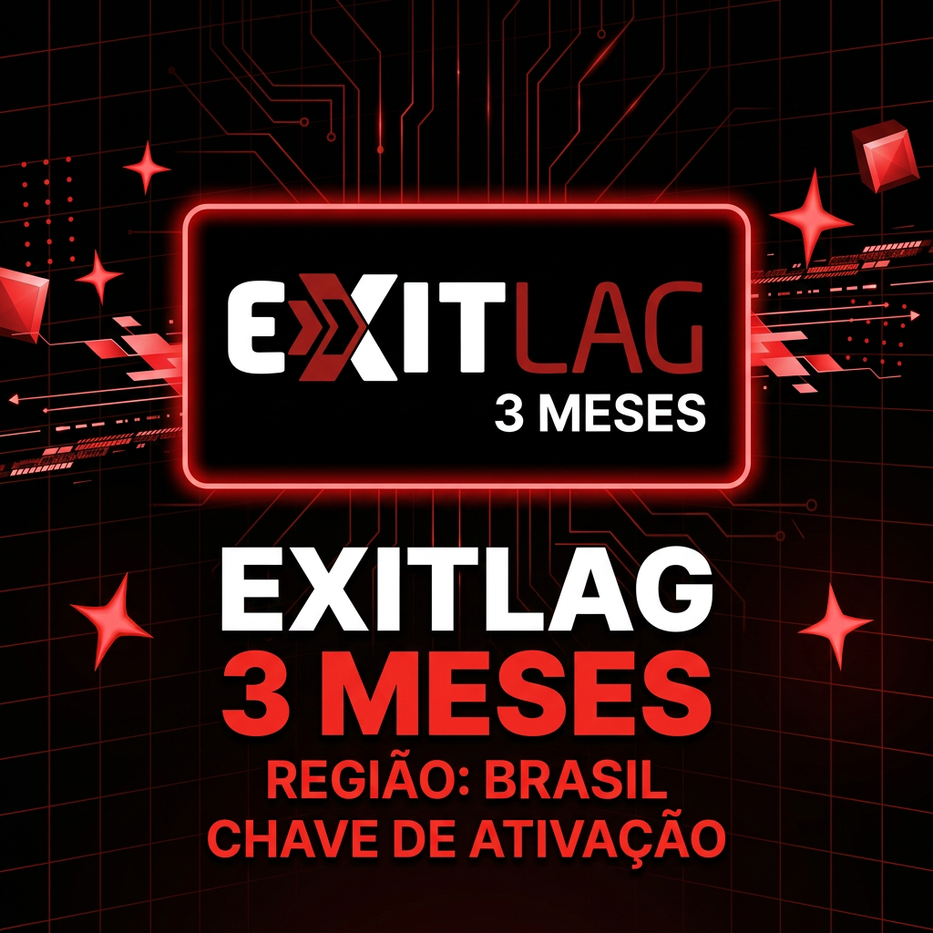 🛠️ ExitLag · 3 Meses · Código Técnico & Ativação · Envio manual Assinatura