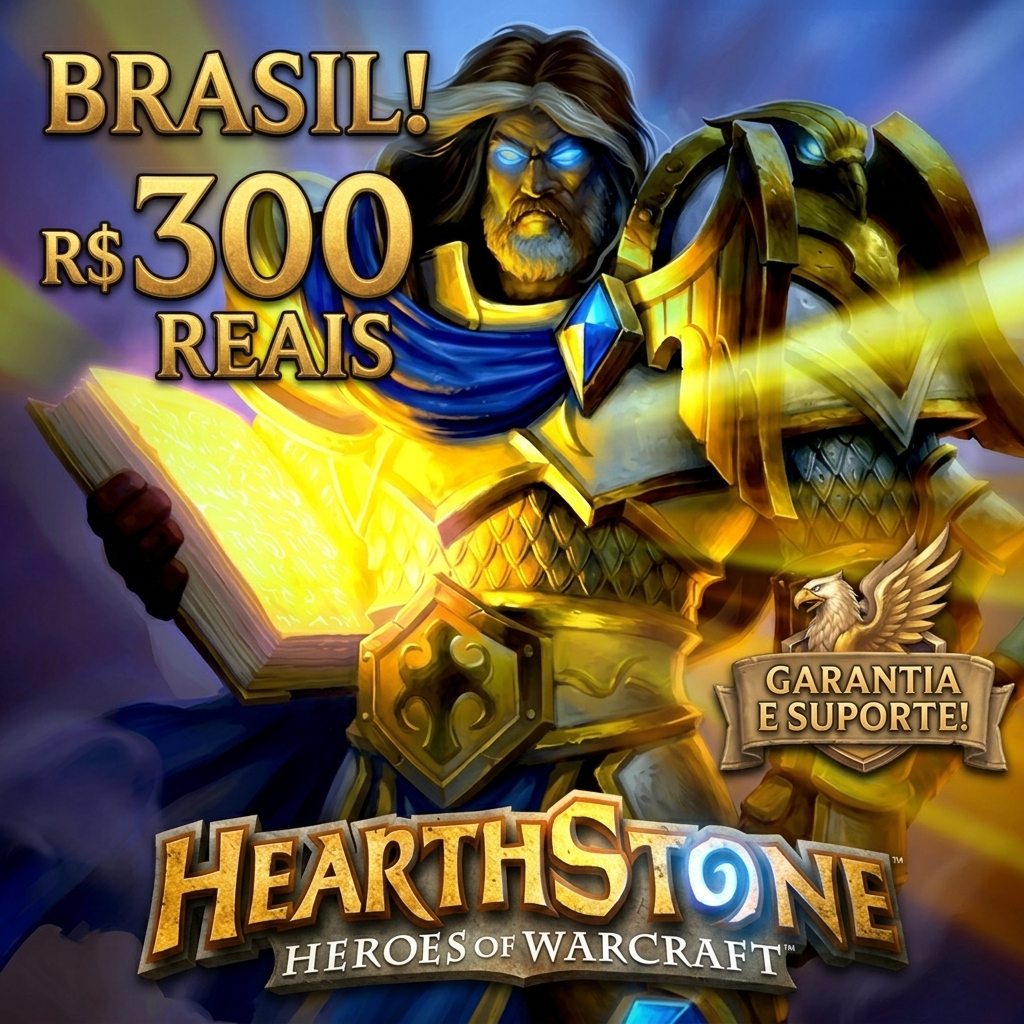 🌑 O Cofre do Dragão | Hearthstone 300 Reais Gift Card | Brasil