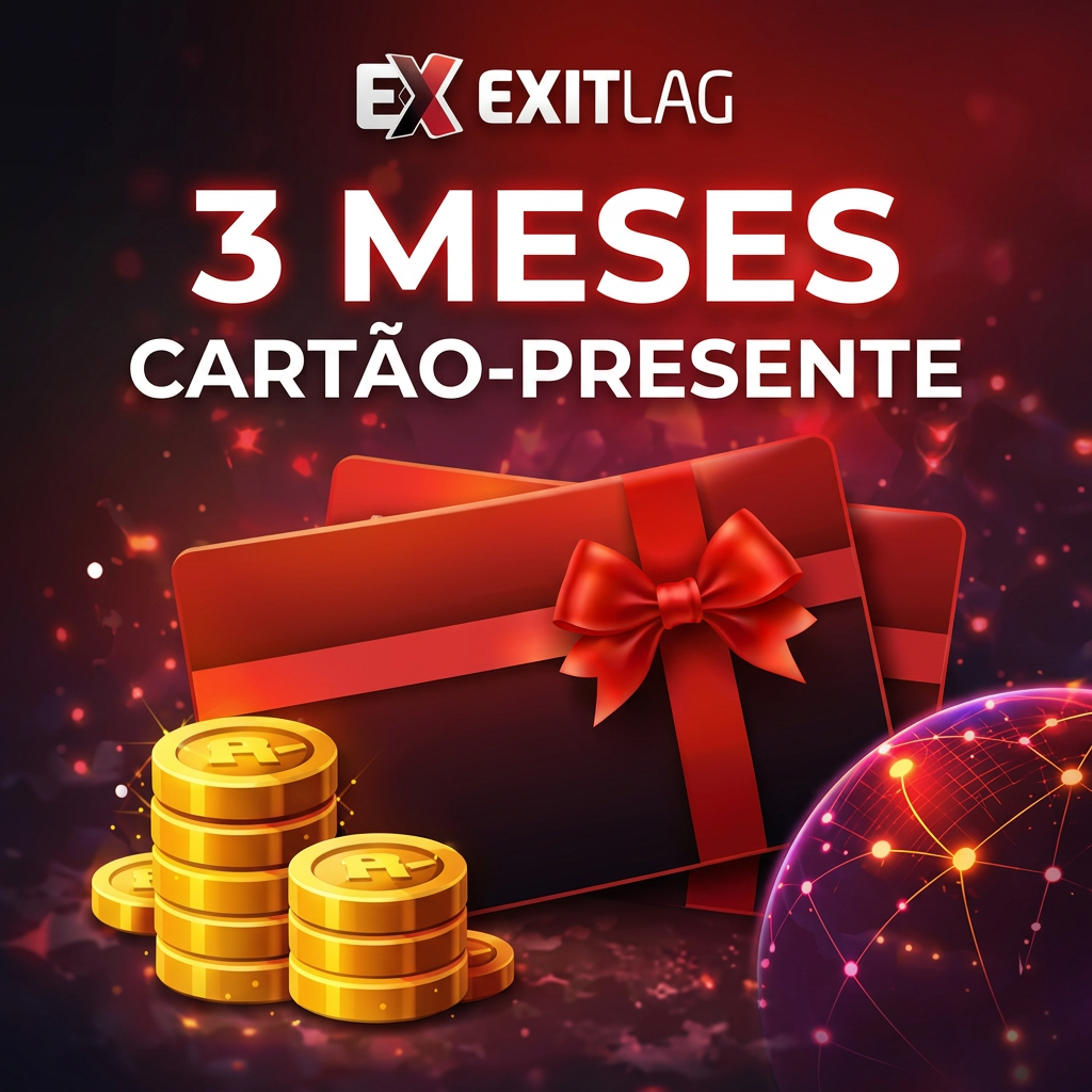 ⚡ +EXITLAG 3 MESES! | Ping baixo o trimestre todo | Envio manual Assinatura