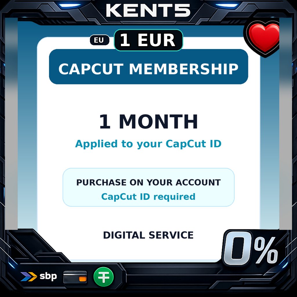 CapCut Basic Membership | EU