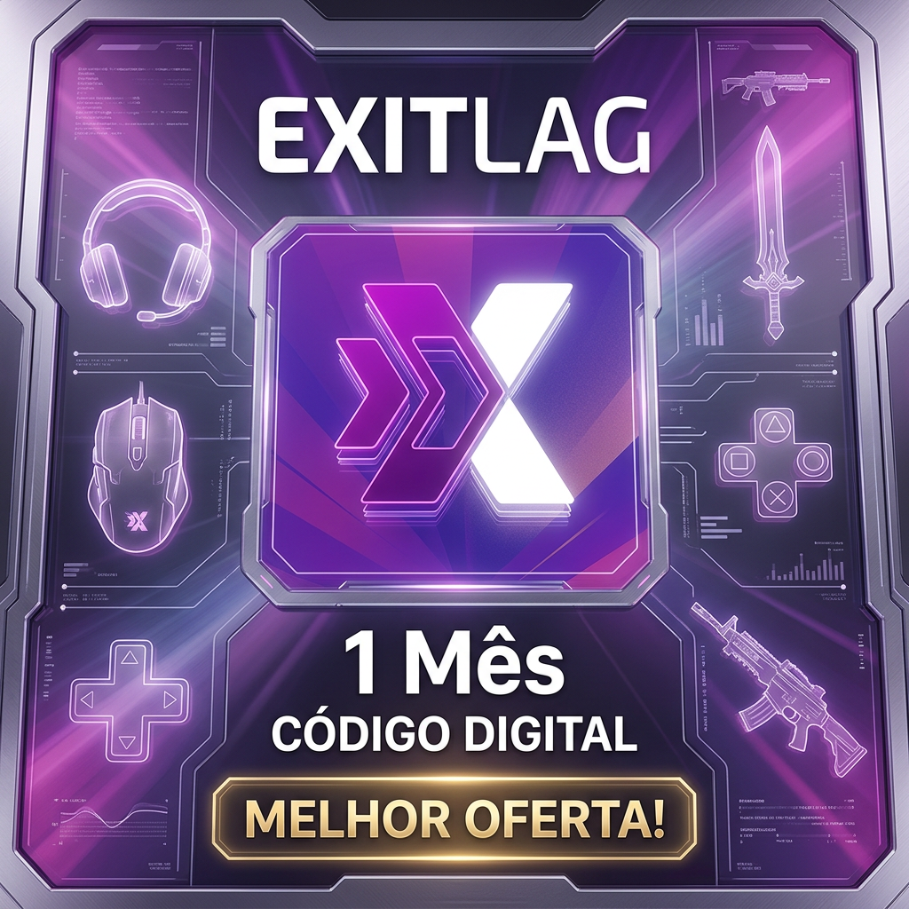 🌐 ExitLag — 1 Mês de Licença | Código de Ativação | Envio manual Assinatura