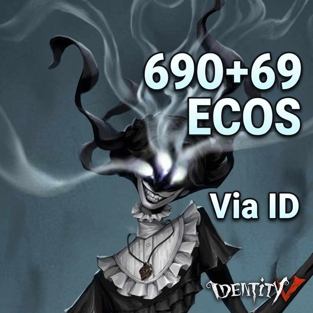 🔊 +690+69 ECOS NO IDENTITY V! | Recarga por ID + Servidor | Envio manual Moeda
