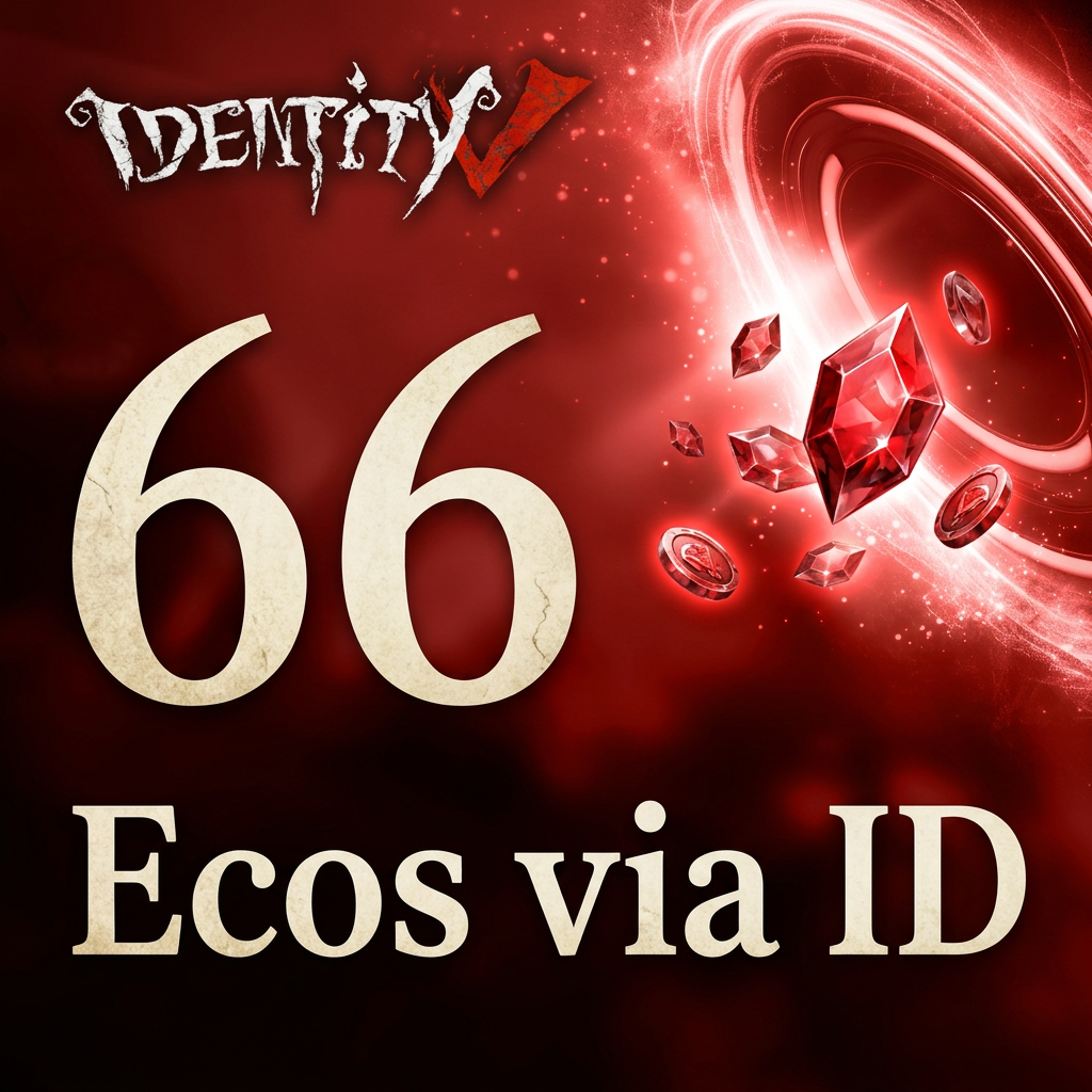 🔊 +60+6 ECOS NO IDENTITY V! | Recarga por ID + Servidor | Envio manual Moeda