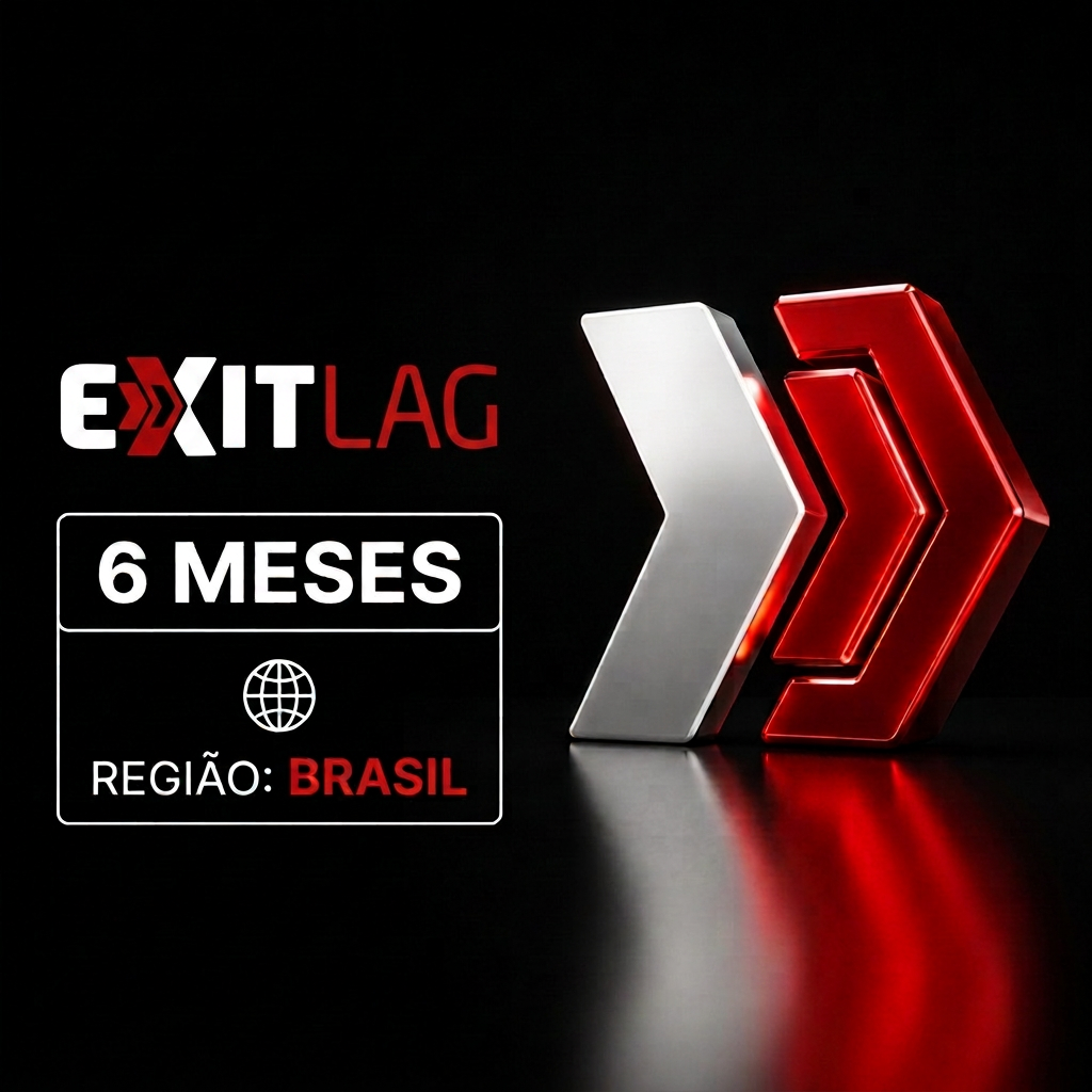 ✅ GARANTIA DE ATIVAÇÃO | ExitLag 6 Meses | Chave Digital | Envio manual Assinatura
