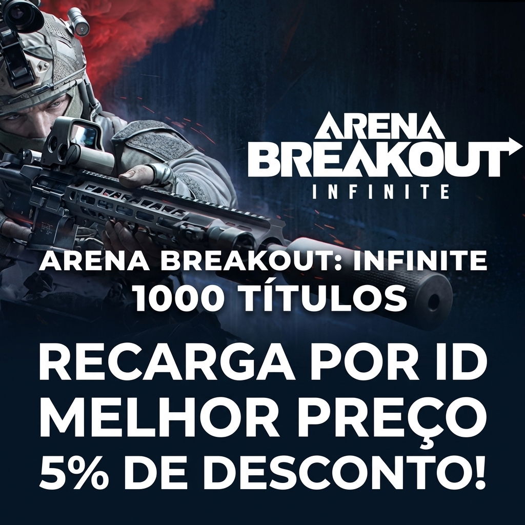 ⚡ 1000 Bonds para Arena Breakout: Infinite - Top up manual com suporte 💥 Moeda