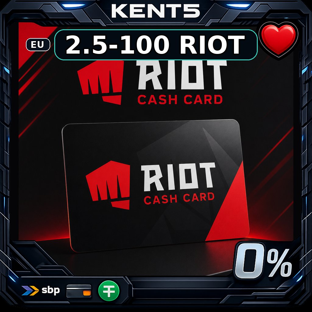 Riot Cash Card | EU