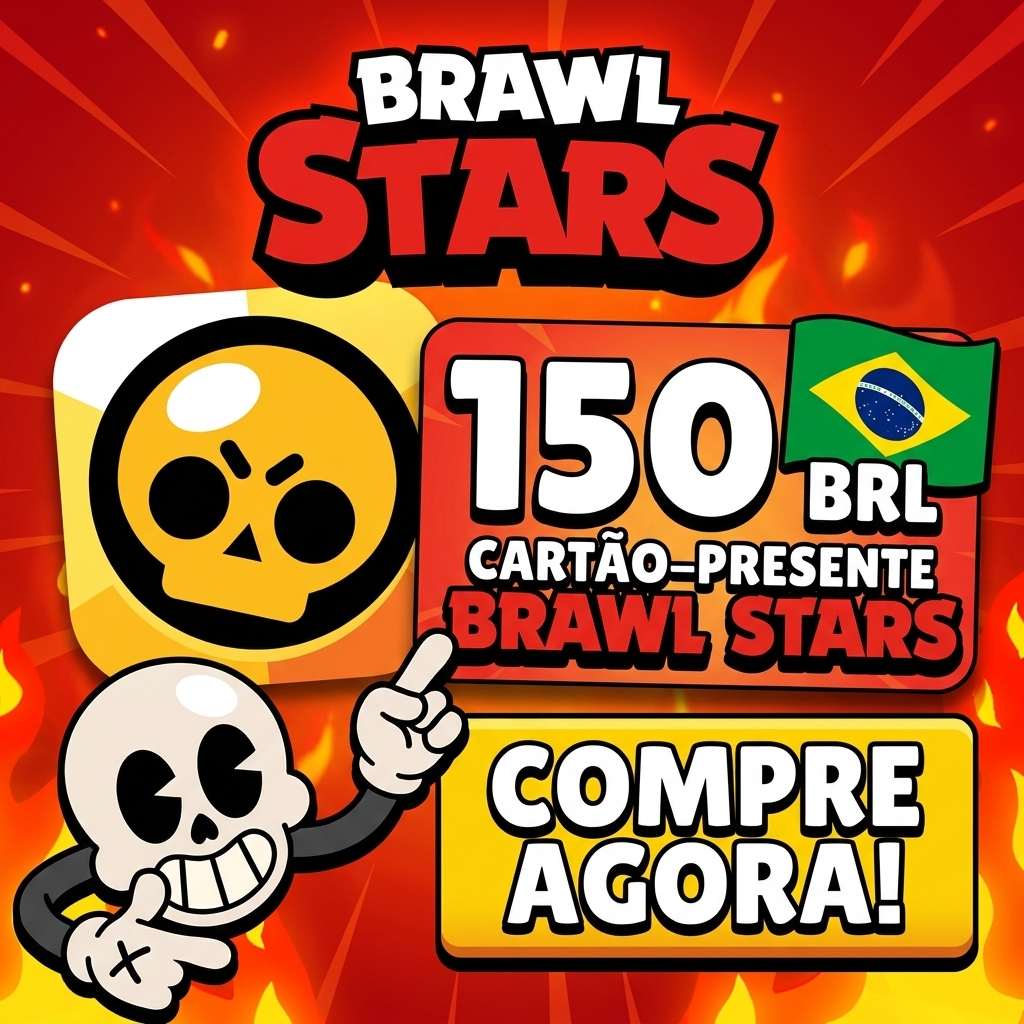 Supercell Store Code Brawl Stars R$150 • saldo direto