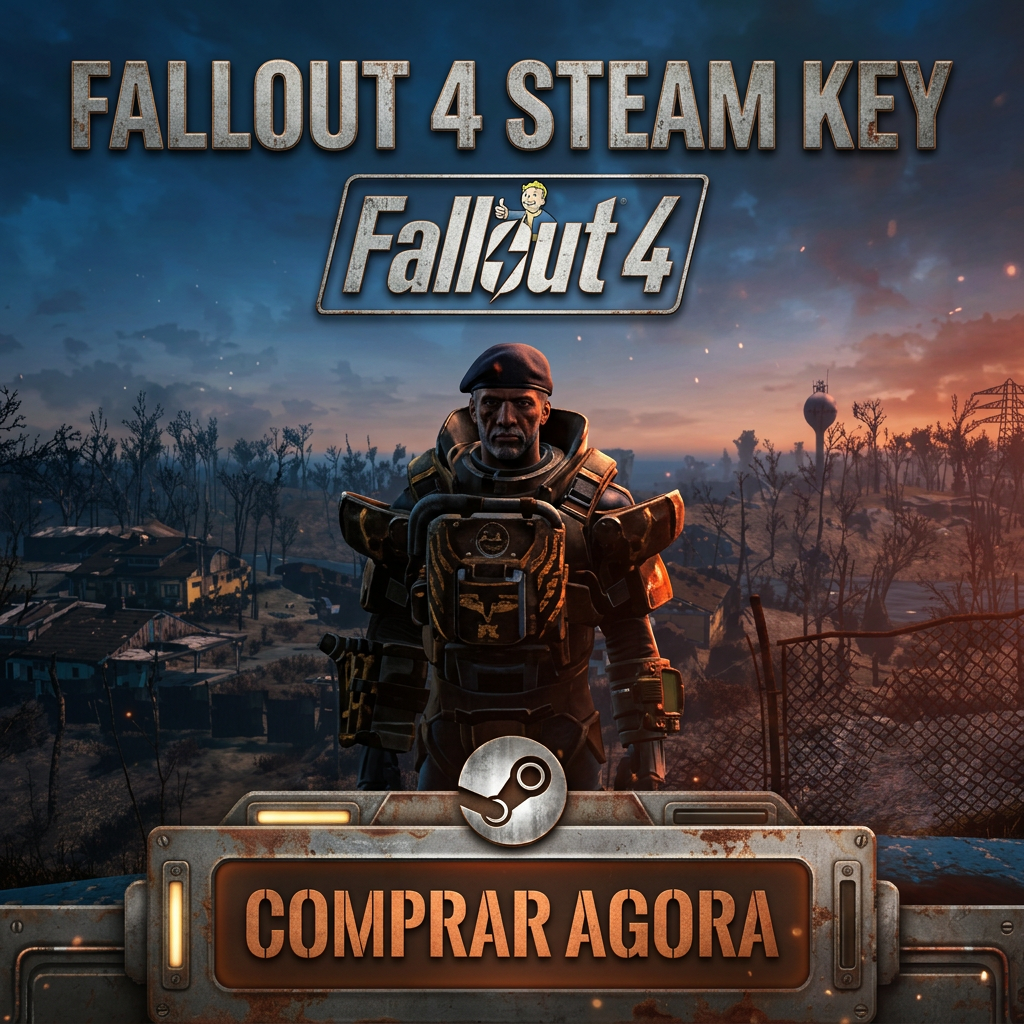 🌌 Fallout 4 Steam - Chave para adicionar à Biblioteca