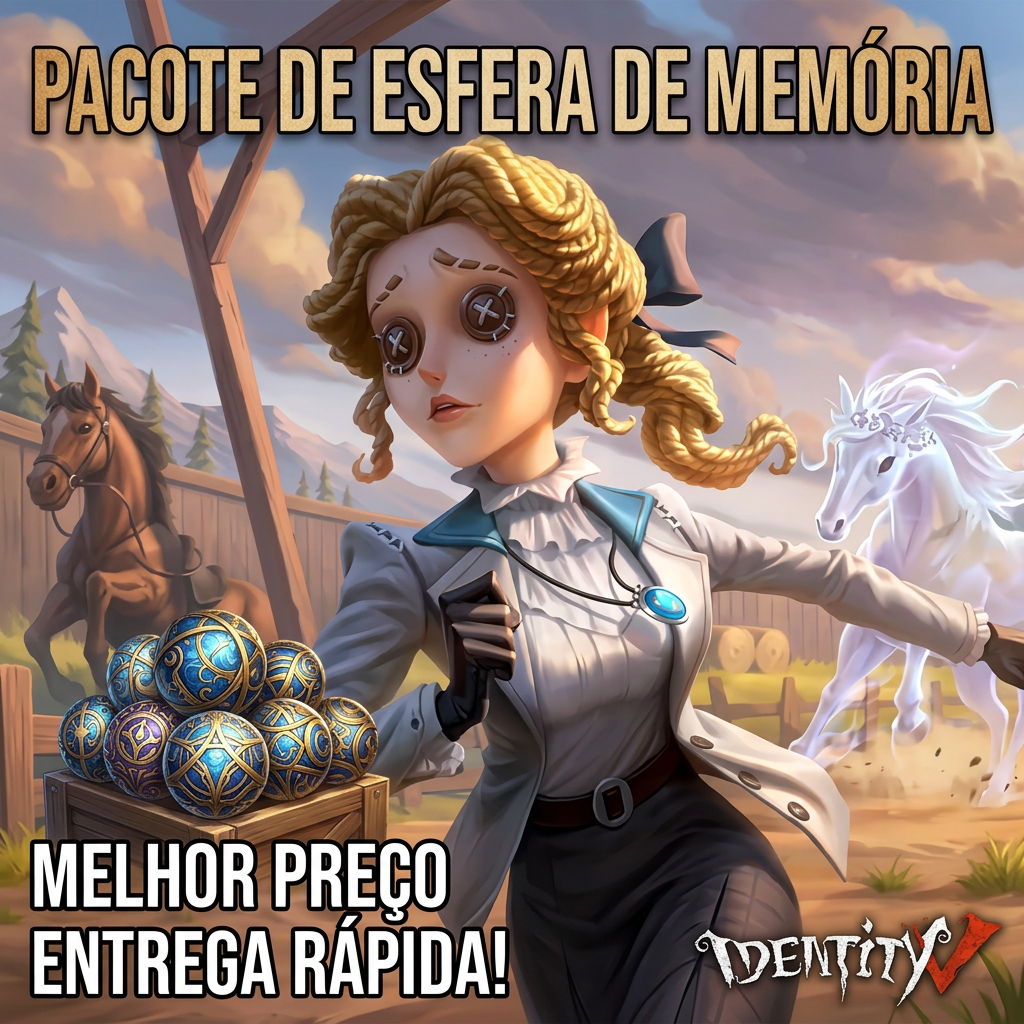 ⚡ Memory Sphere Package · Identity V · Ativação por ID + Servidor · Envio manual Assinatura