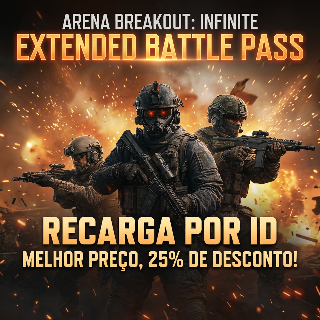 🌟 Arena Breakout: Infinite - Extended Battle Pass com entrega manual 💠