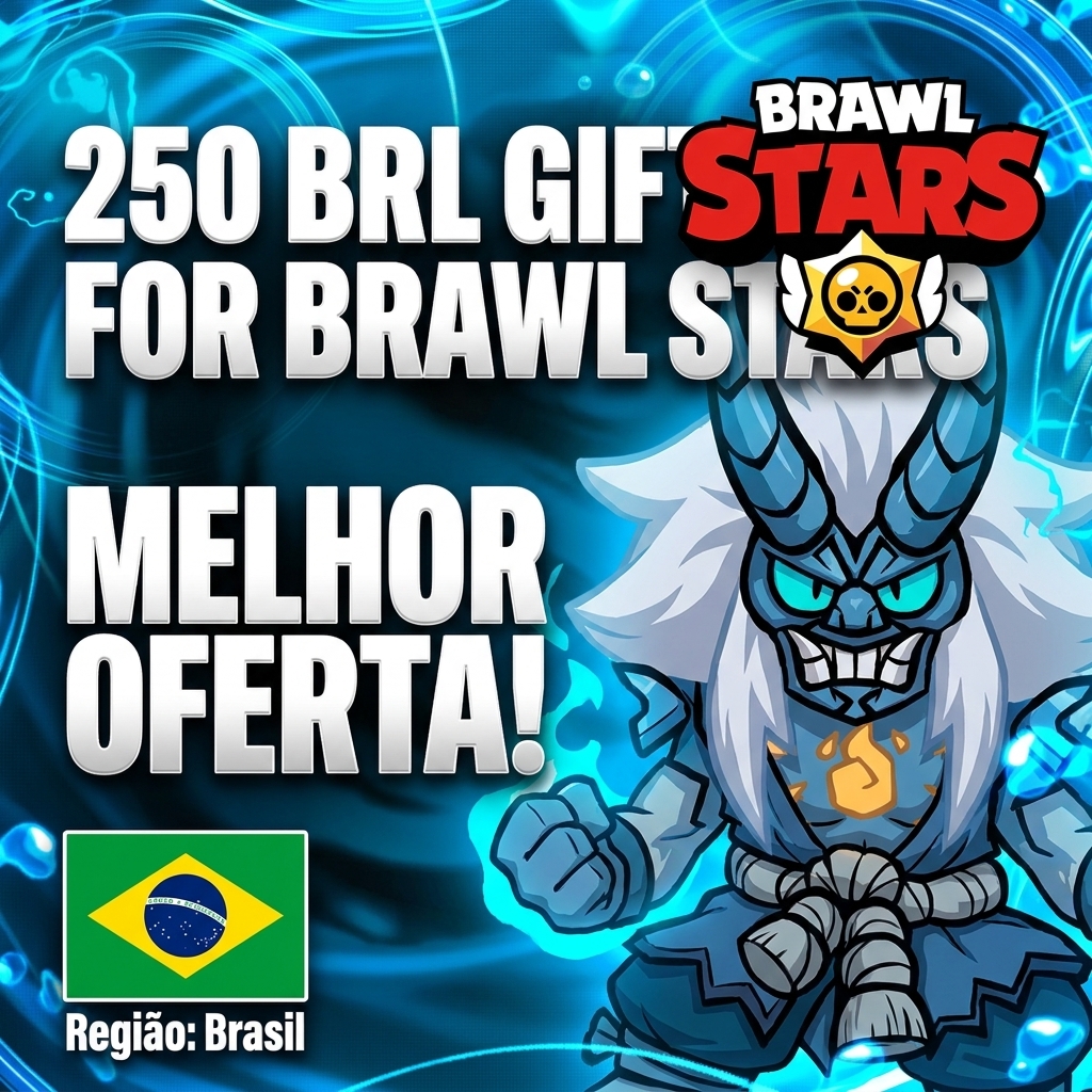 🚀 Store Voucher Brawl Stars R$250 🎮 • recarga digital Cartão