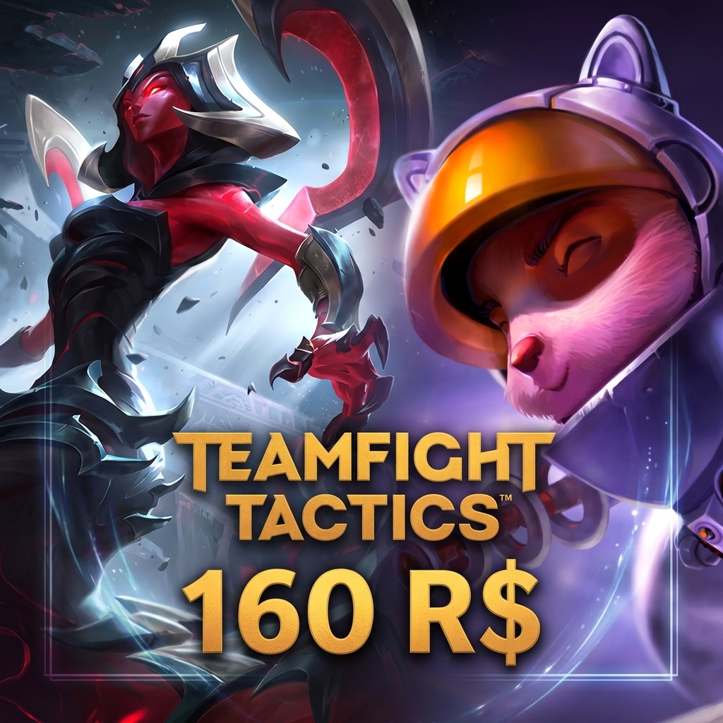 🔹 Riot PIN 160 BRL | Crédito digital para Teamfight Tactics