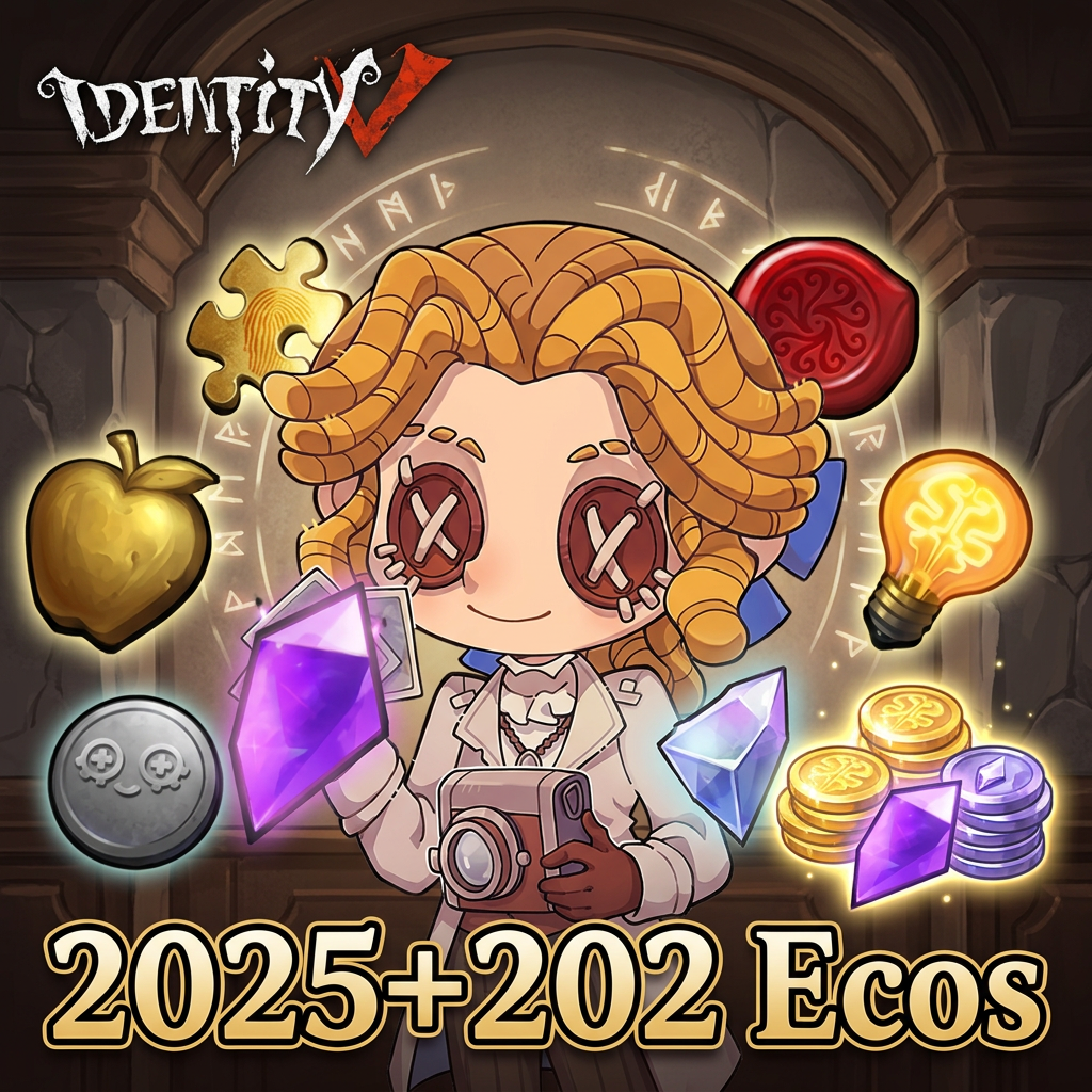 🔊 +2025+202 ECOS NO IDENTITY V! | Recarga por ID + Servidor | Envio manual Moeda