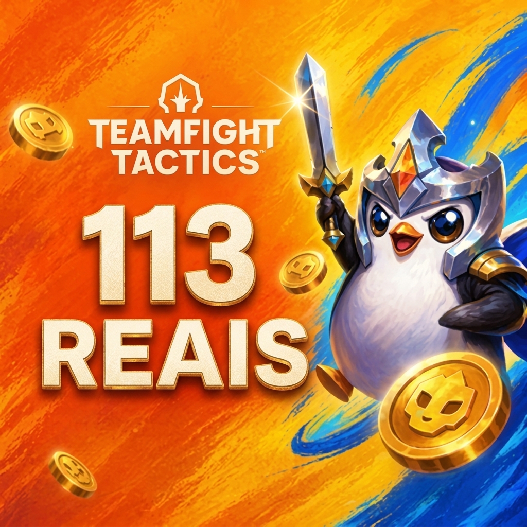 🎮 TFT — Gift Card 113 BRL | Riot PIN | Brasil | Envio manual