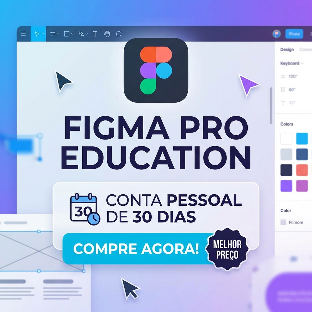 🎁 Figma Pro Education Conta Pessoal 30 Dias - Entrega manual 💎 Conta