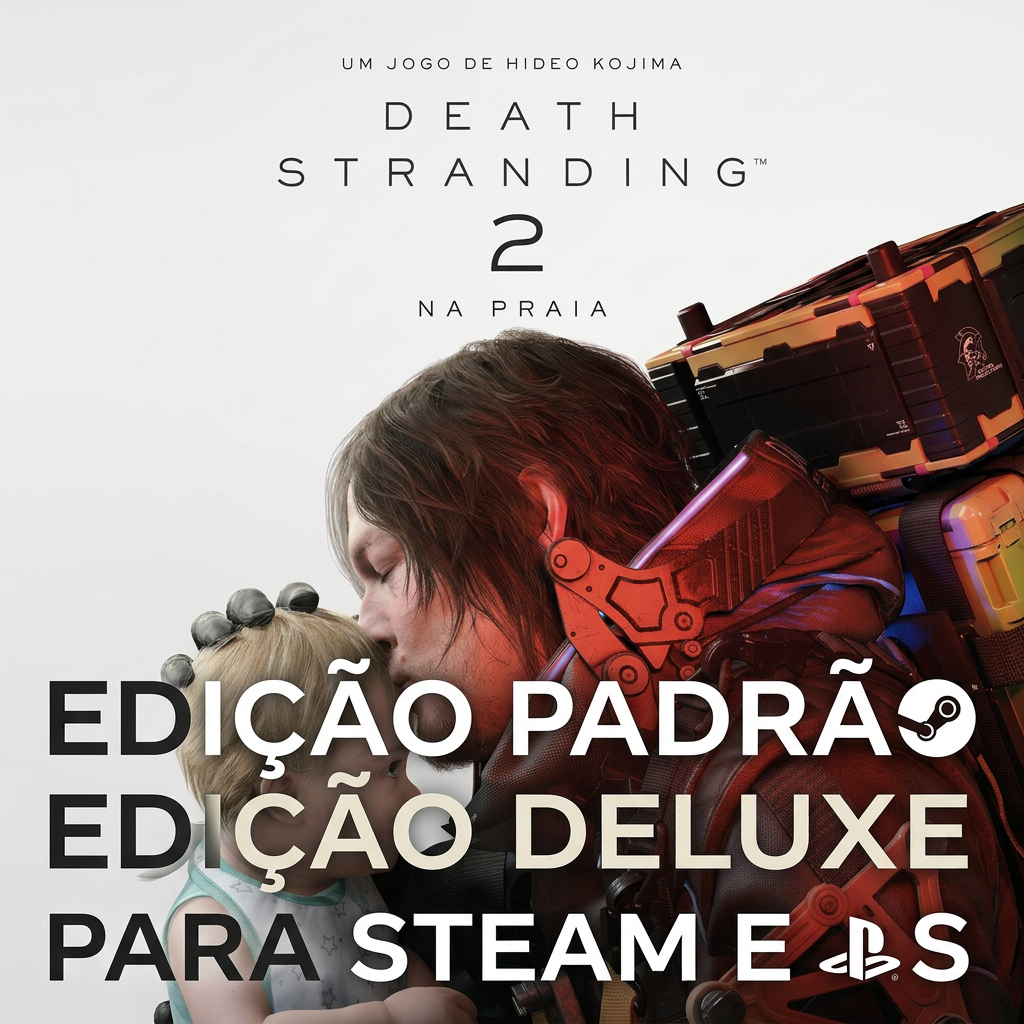 🛠️ Death Stranding 2 — Standard / Deluxe · Steam / PS5 · Ficha Técnica & Ativação · Envio manual