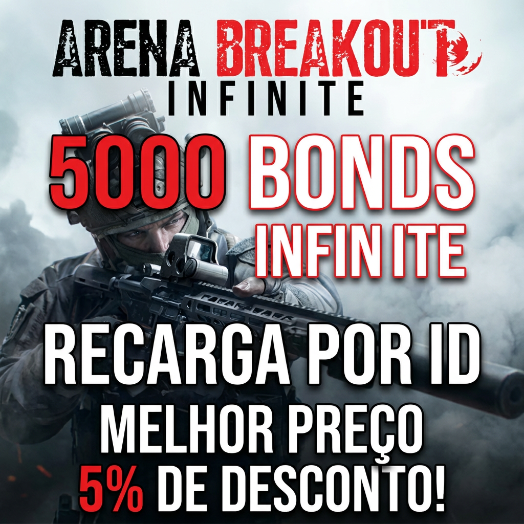 🪙 5000 Bonds para Arena Breakout: Infinite - Entrega manual por ID 📱✨ Moeda