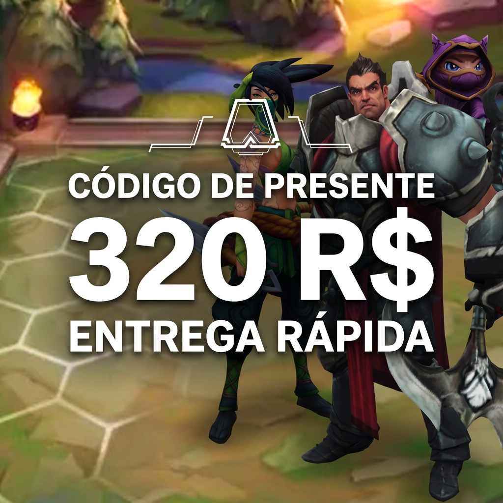 🧾 Crédito Riot para o Brasil | Cartão digital de 320 BRL