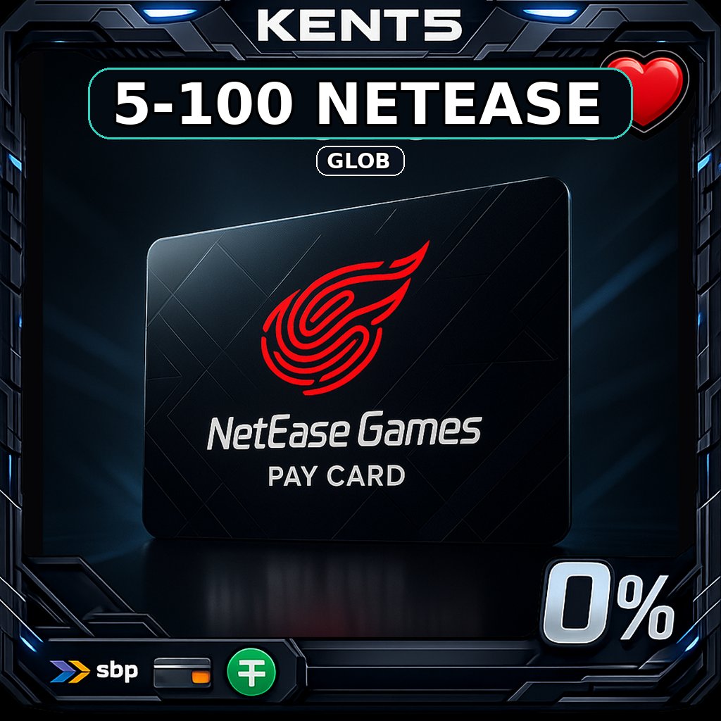 NetEase Games Pay Card