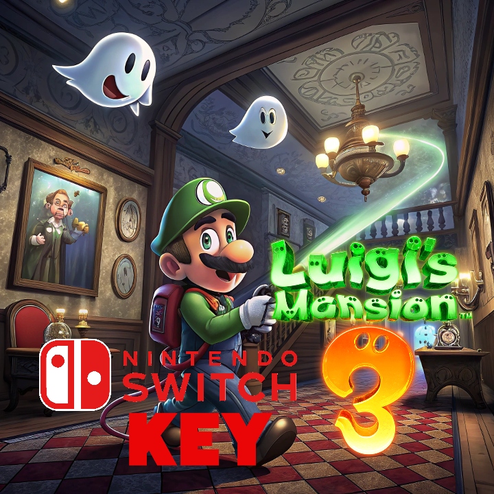 👻 Luigi’s Mansion 3 – Nintendo Key 🌟
