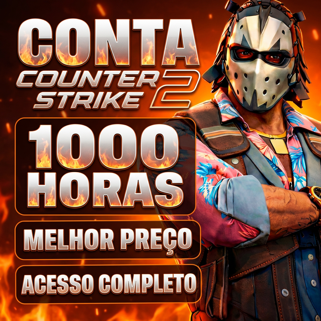 🚀 CS2 Full Access — Conta 1000+h (Vendedor Profissional)
