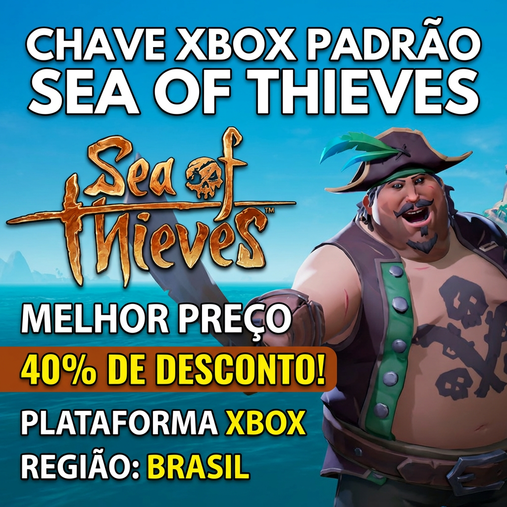🎮 Sea of Thieves para Xbox - Chave digital com entrega manual 🌟 Plataforma